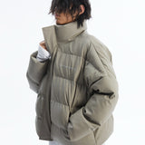 WOO Cozy Cotton Winter Coat Trendy Loose Fit & All-Season Style