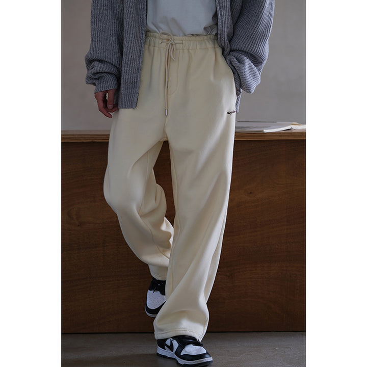 Velvet Lined Drawstring Trousers