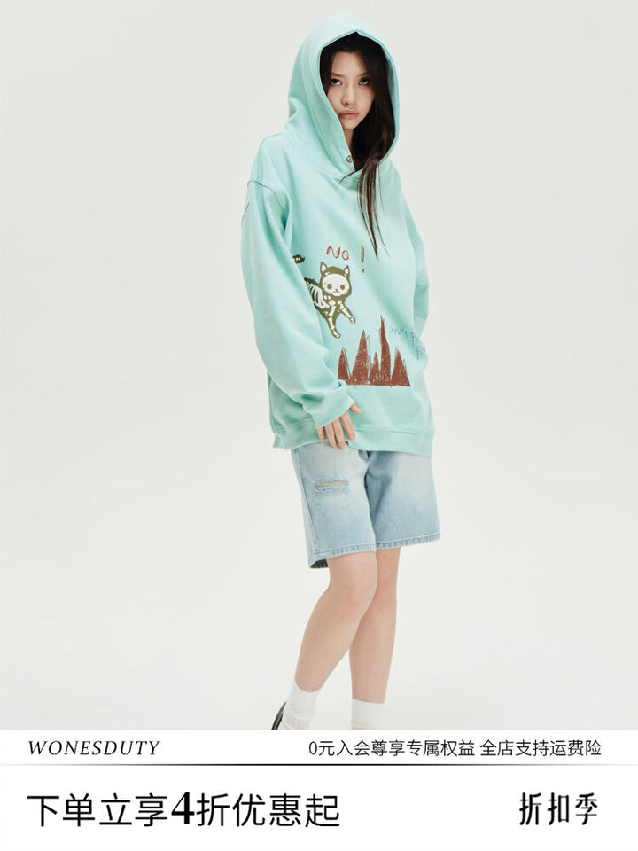 Mint Green Hoodie