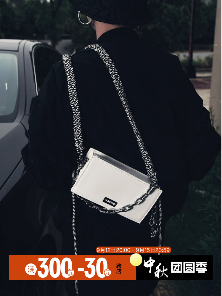 Leather Chain Shoulder Bag