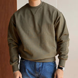 Solid Color Cotton Sweater Spring Jacket for Men from VESTITO South Korea