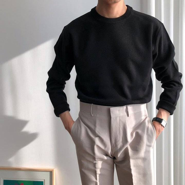 All-Match Wool Knit Pullover