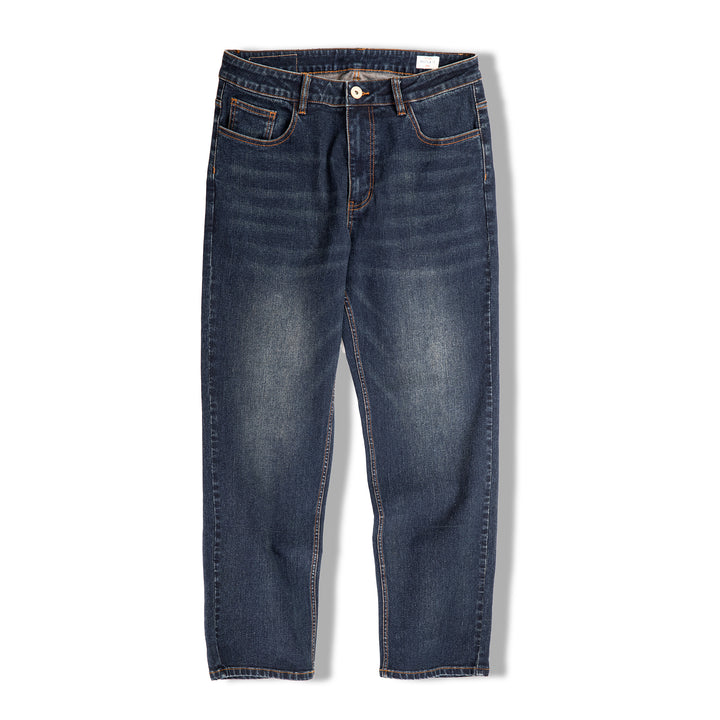 Washed Retro Denim Jeans