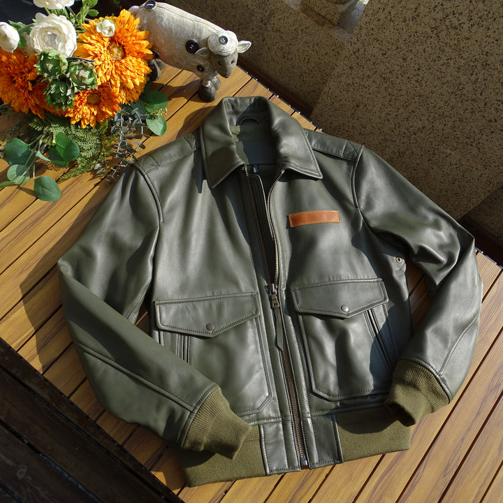 Goatskin Harrington Jacket