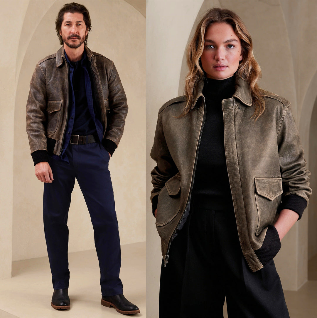 Retro Sheepskin Jacket