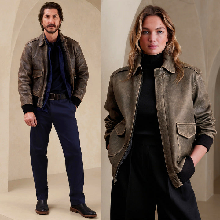 Retro Sheepskin Jacket