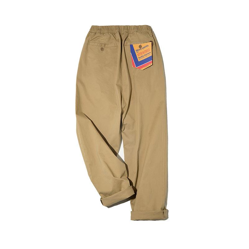 Skateboard Beamed Pants Casual Easy Pants Trousers