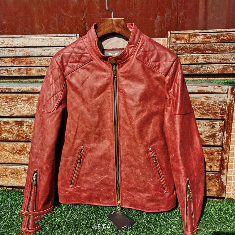 Nostalgic Leather Jacket