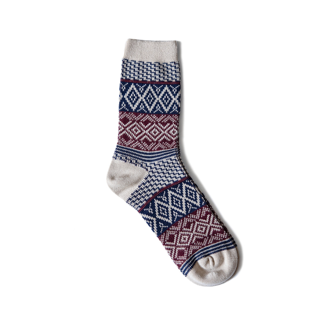 Ethnic Mid-Tube Socks