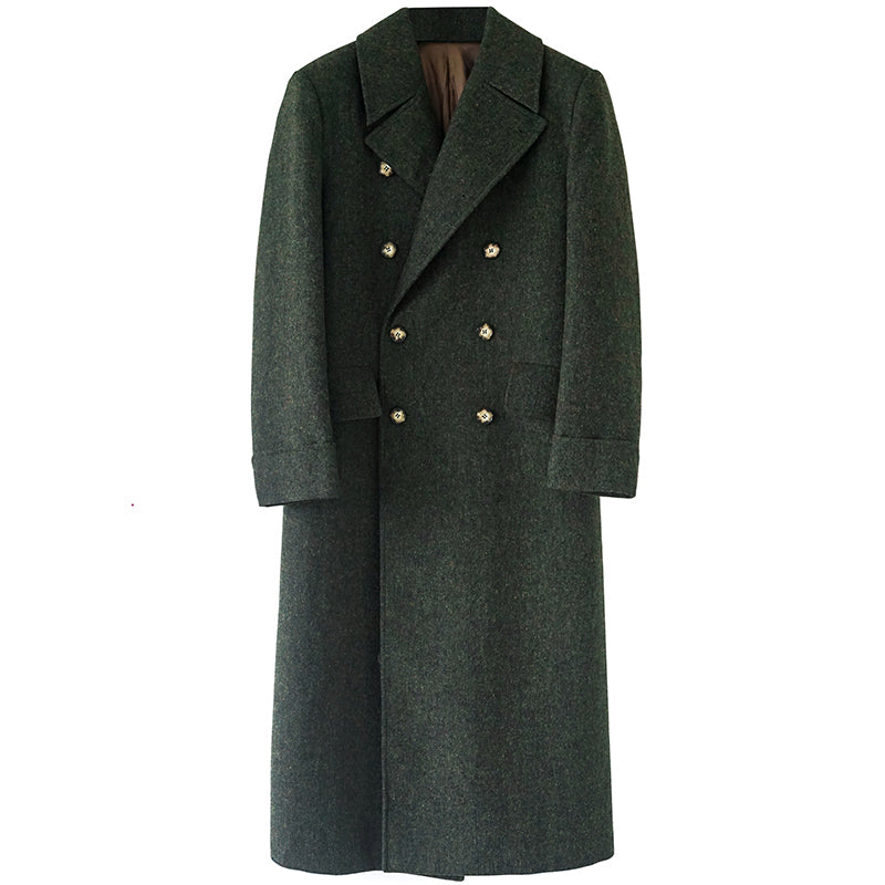 Long Winter Woolen General School Coat
