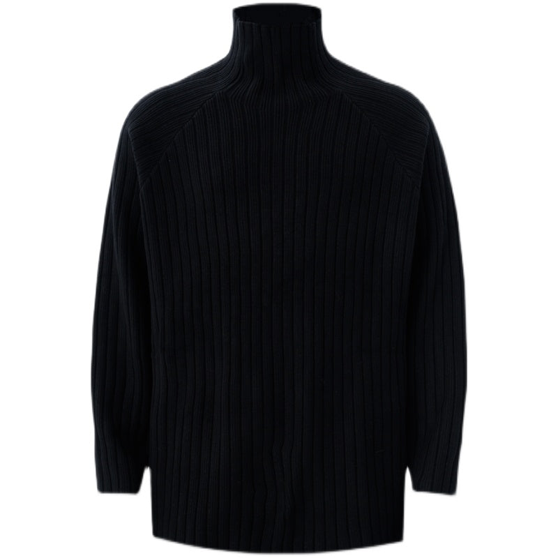 Versatile Trendy Stand Collar Sweater Warm Casual and Stylish