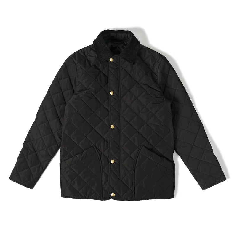 Cotton Dupont Yarn Diamond Quilted Jacket