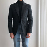 Men's Slim-Fit Diamond Grid Cotton Jacket Winter New Arrival