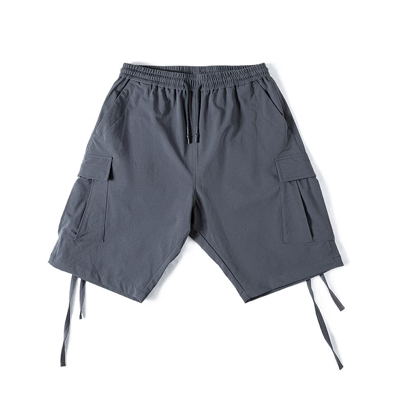 Multi-Pocket Cargo Shorts