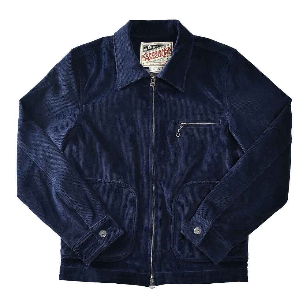 Corduroy Retro Zipper Jacket