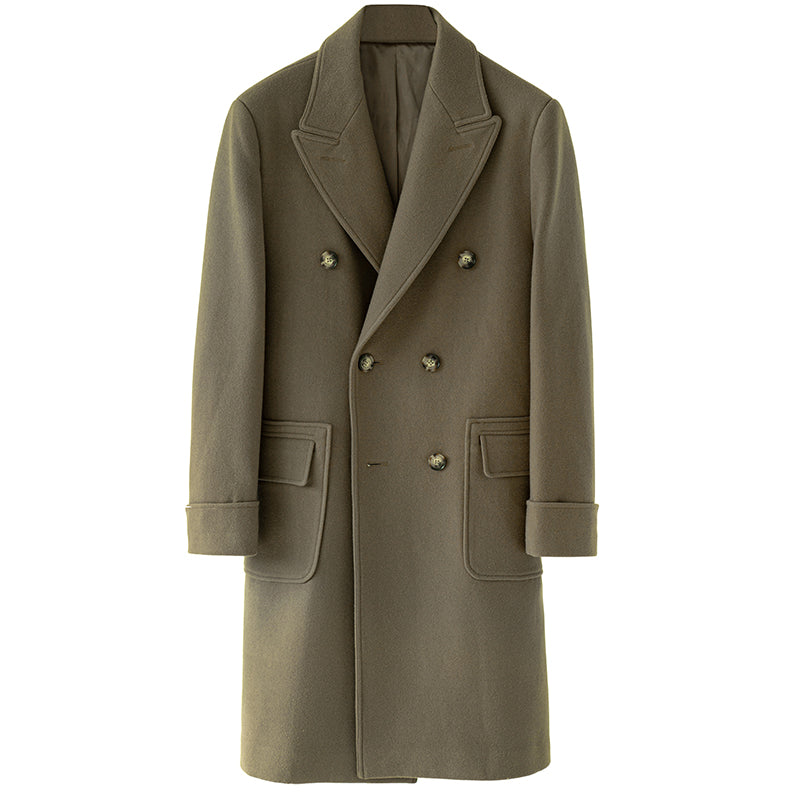 Thickened Slim Mid-length Retro Winter Coat
