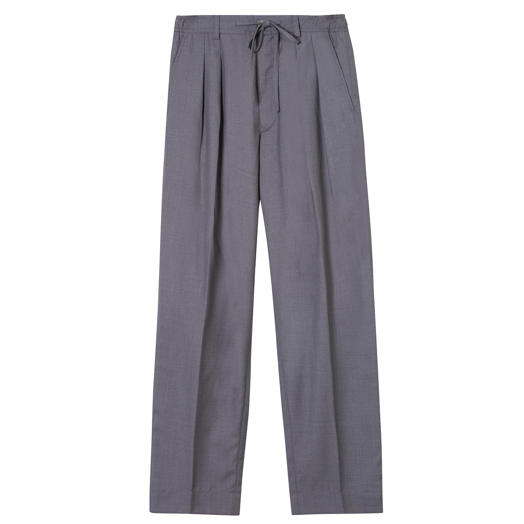 Retro Drawstring Trousers