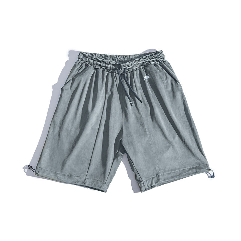 Summer Soft Casual High-end Suede Shorts
