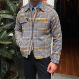 Short Wool Slim Japanese Style Elegant Warm Jacket