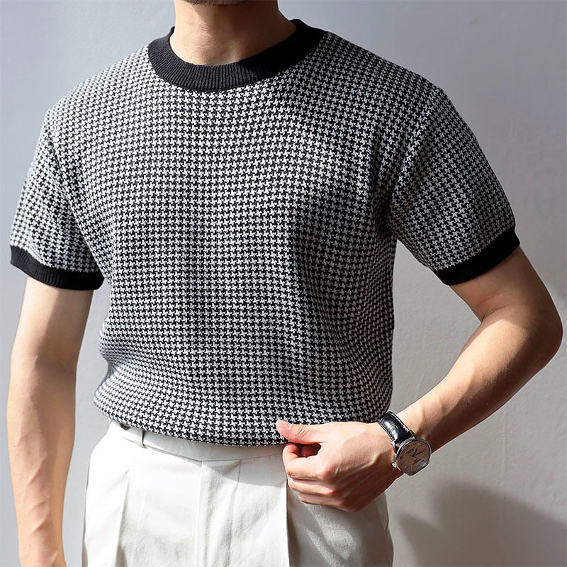 Houndstooth Tee