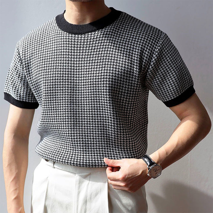 Houndstooth Tee