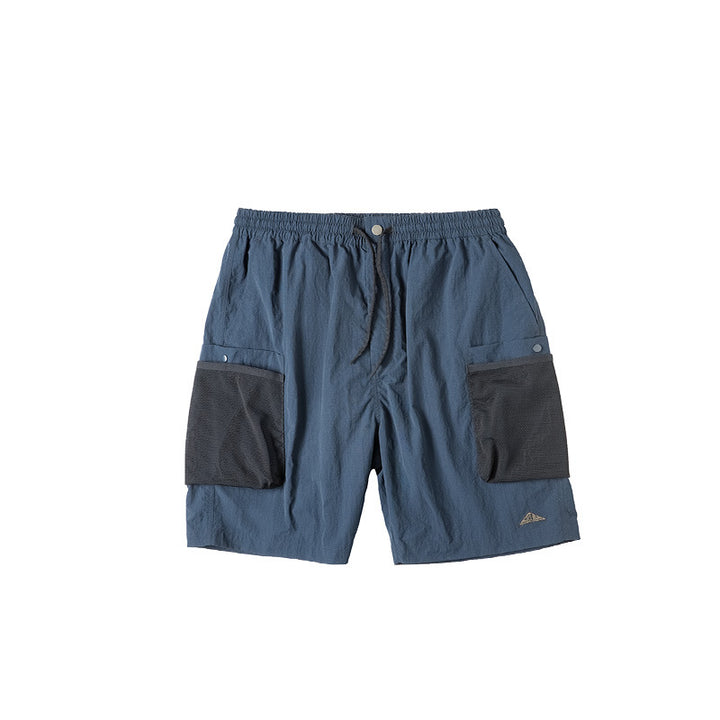 Mesh Stitching Shorts