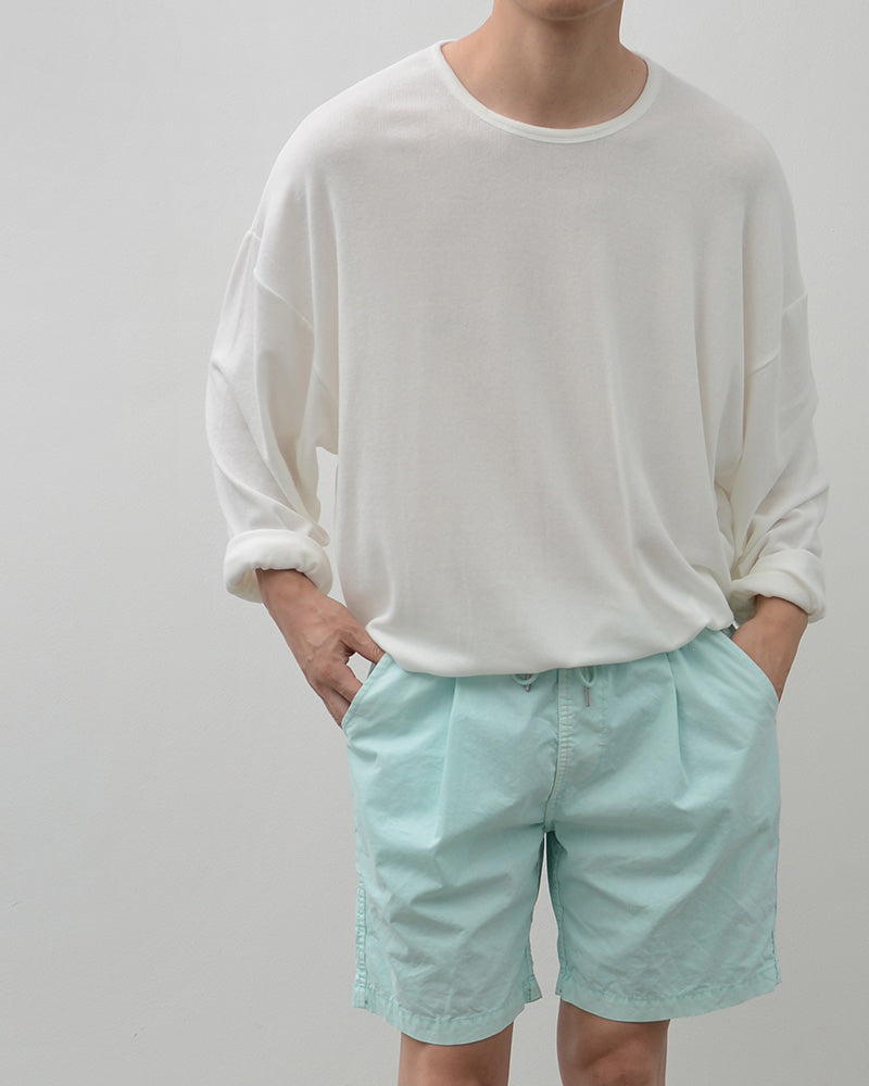 Solid Linen Pullover