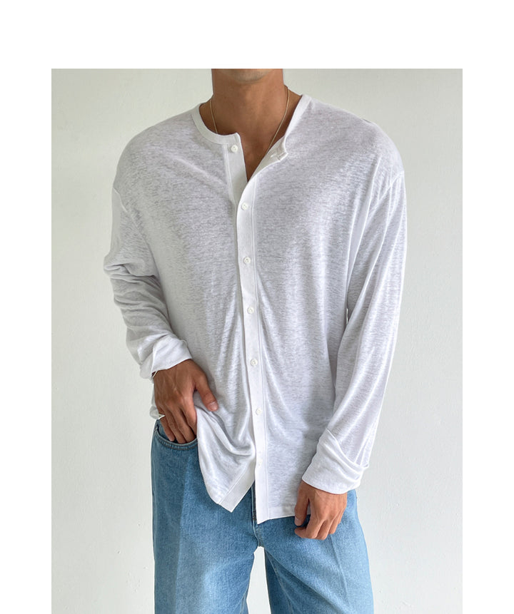 Linen Cardigan