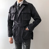 Spot VESTITO Faux Suede Lace Hunting Jacket from South Korea