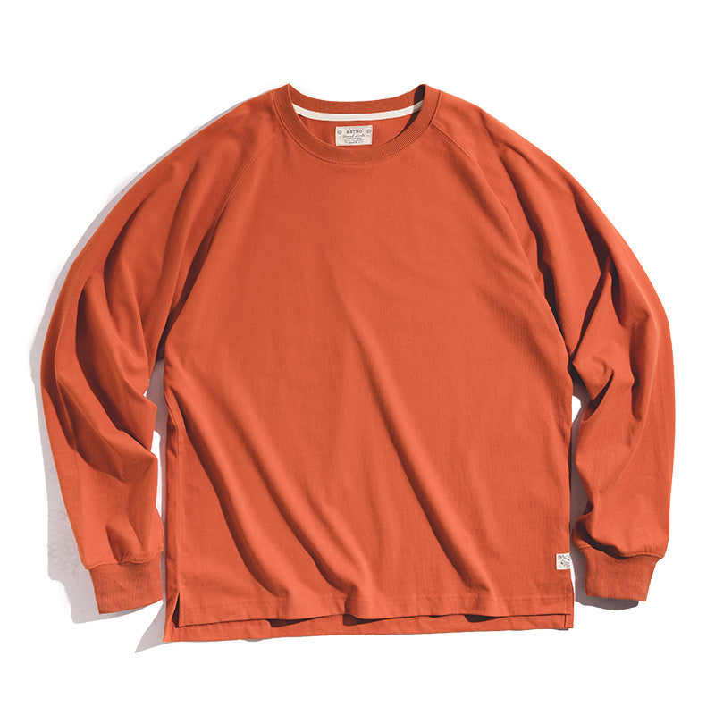 Long-Sleeved Brushed Tee