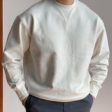 Solid Color Cotton Sweater Spring Jacket for Men from VESTITO South Korea