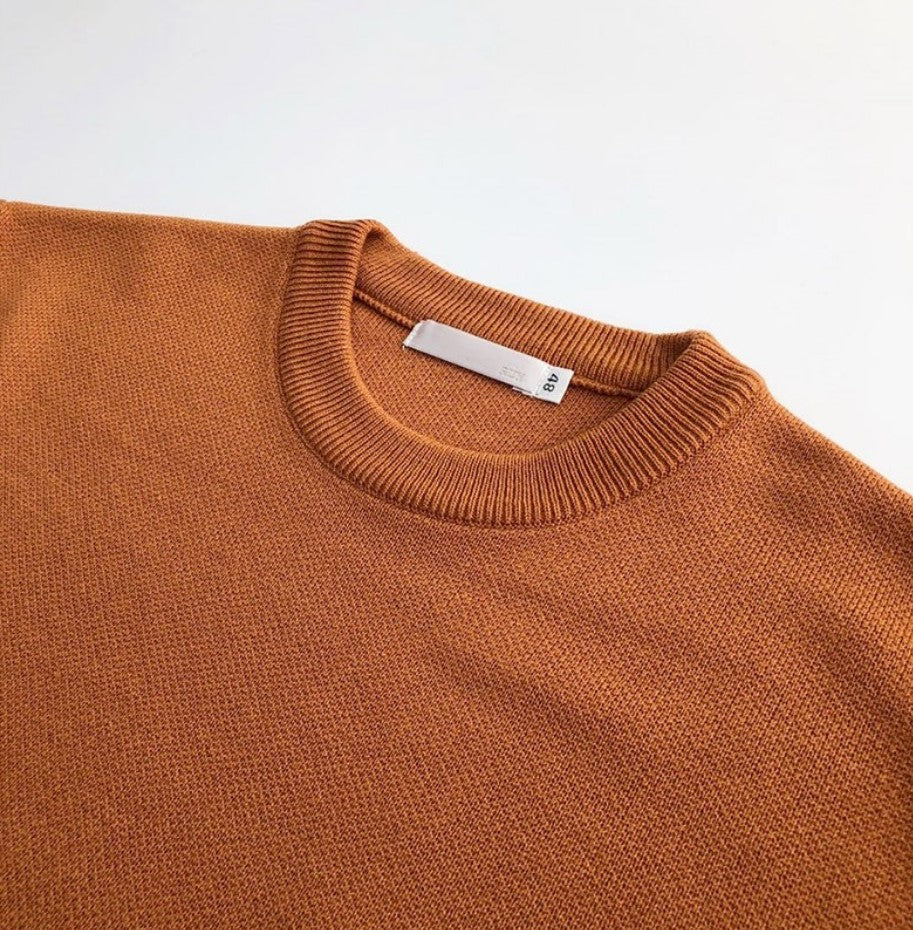 All-Match Wool Knit Pullover