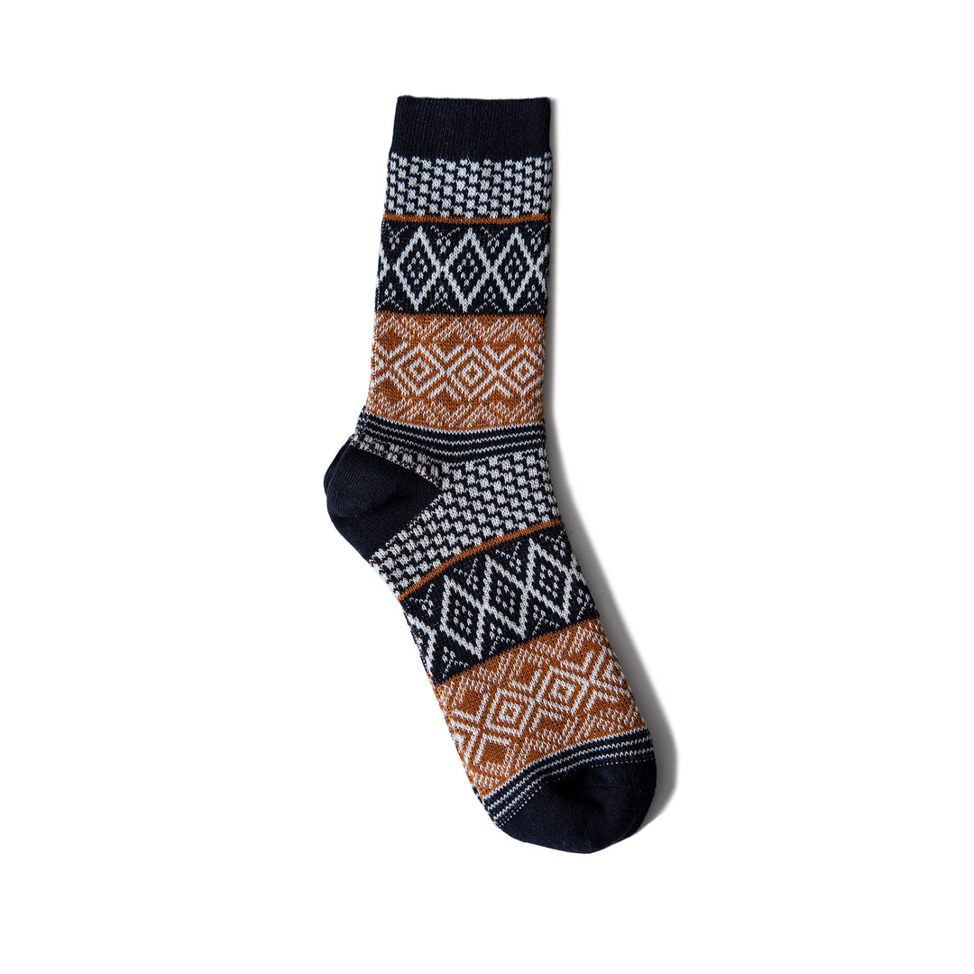 Ethnic Mid-Tube Socks