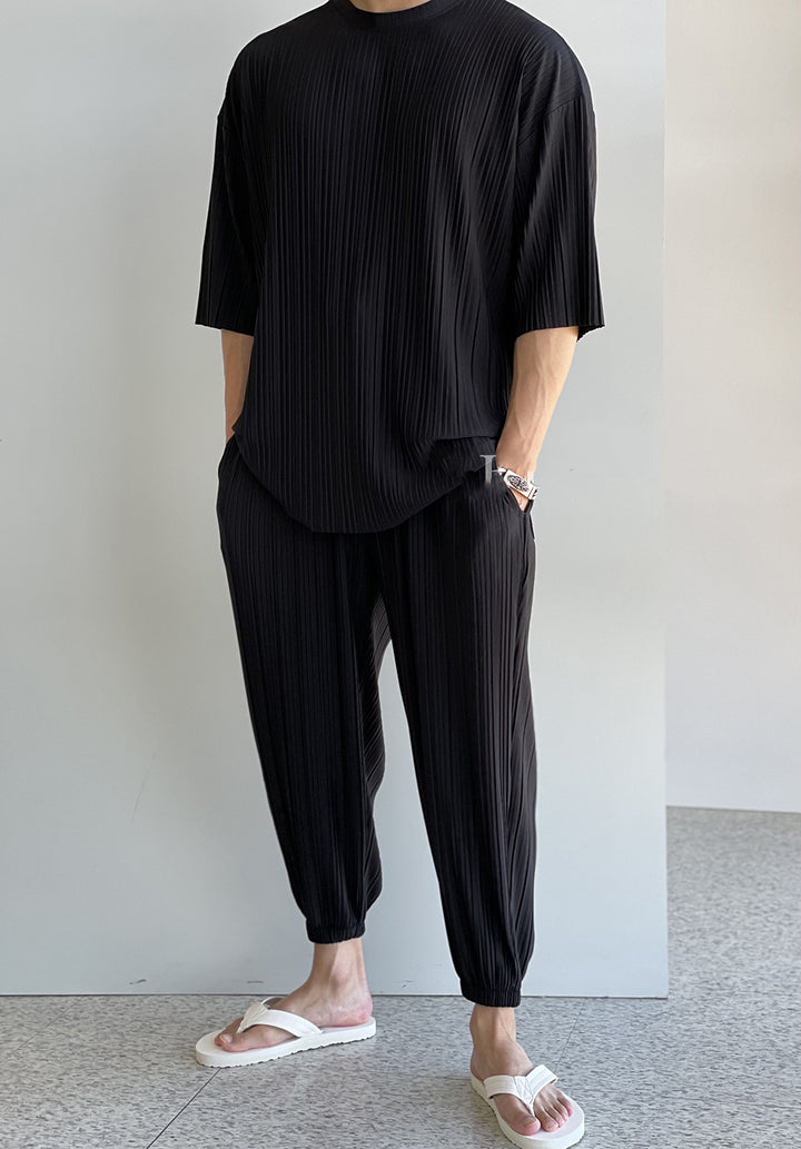 Pleated Drape Trousers