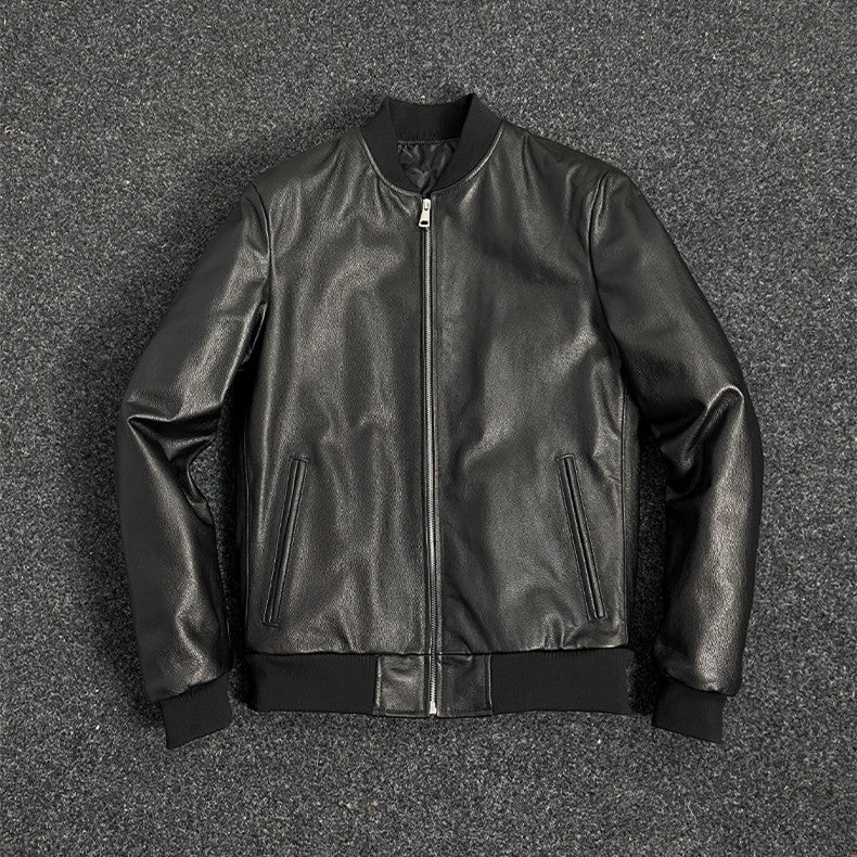 Lychee Leather Jacket