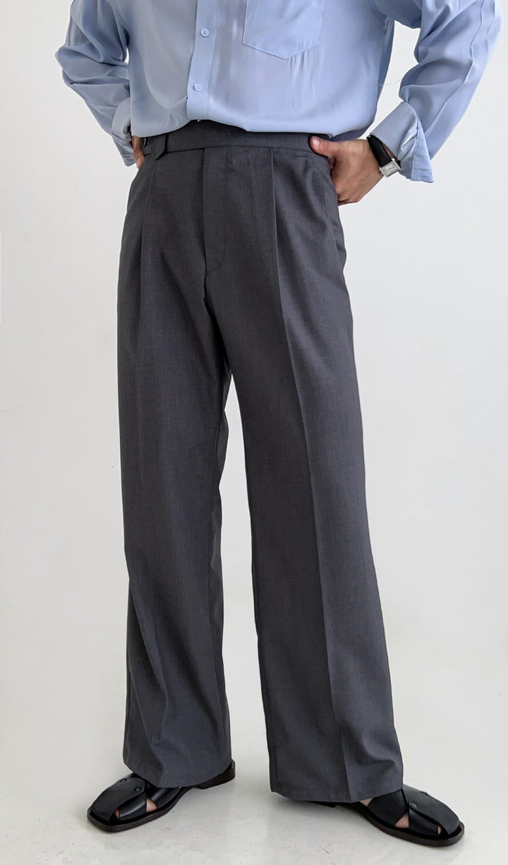 Belted Casual Pants