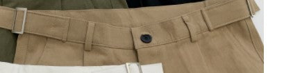 Cotton Nine-Point Pants