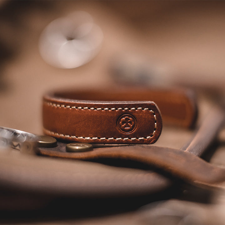 Vegetable Tanned Leather Bracelet