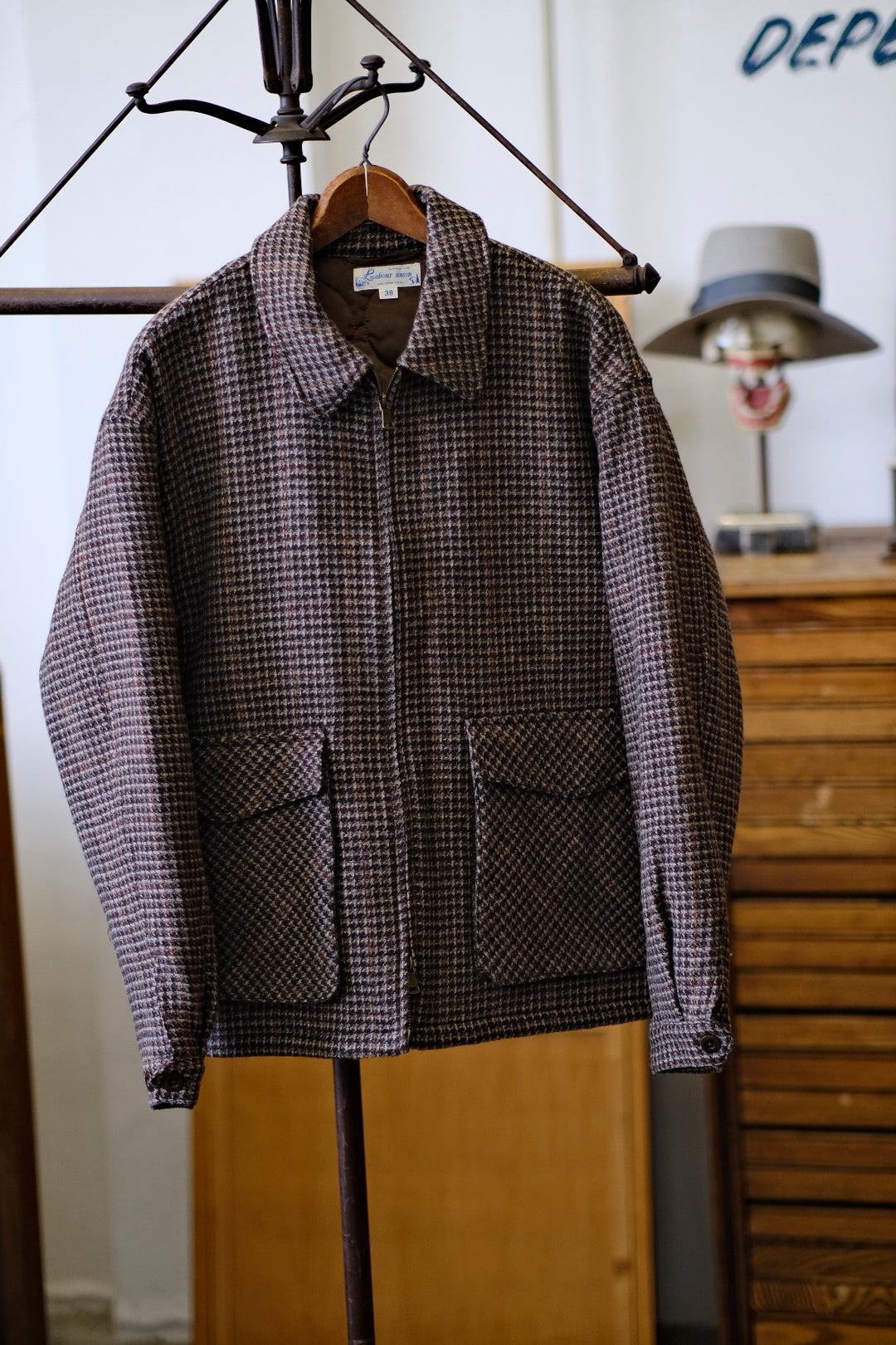 Tweed Quilted Jacket