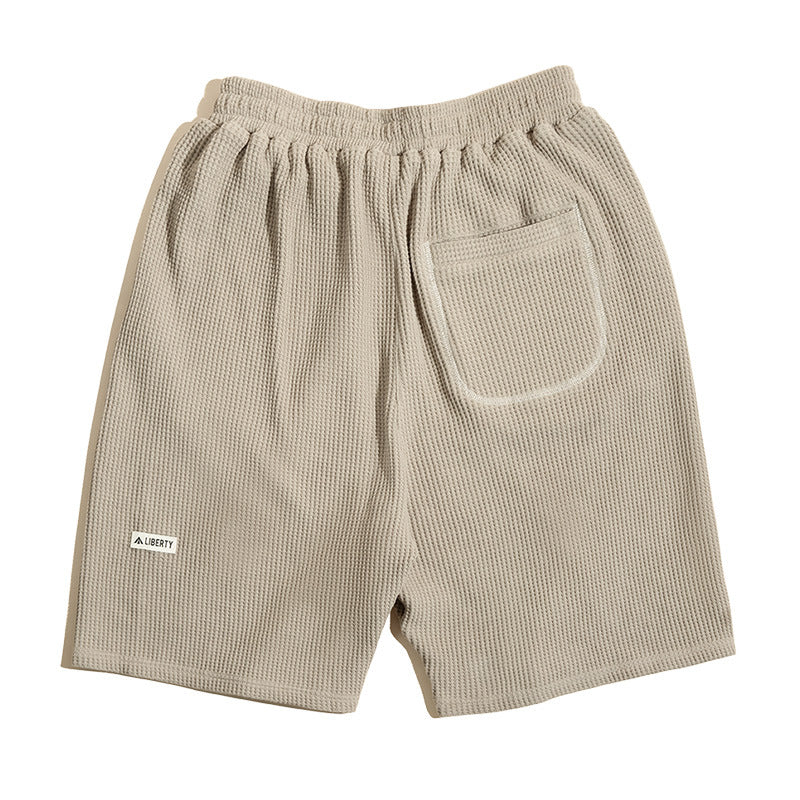 American Waffle Drape Shorts