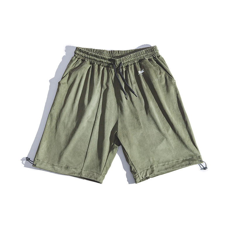 Summer Soft Casual High-end Suede Shorts