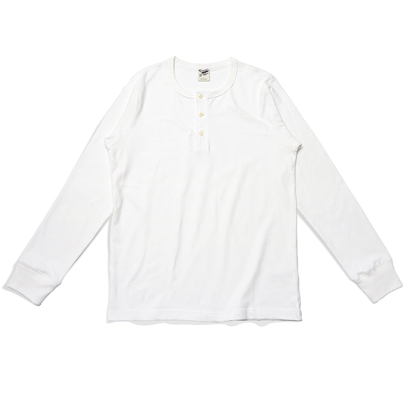 Henry Collar Long-sleeved Men's T-shirt