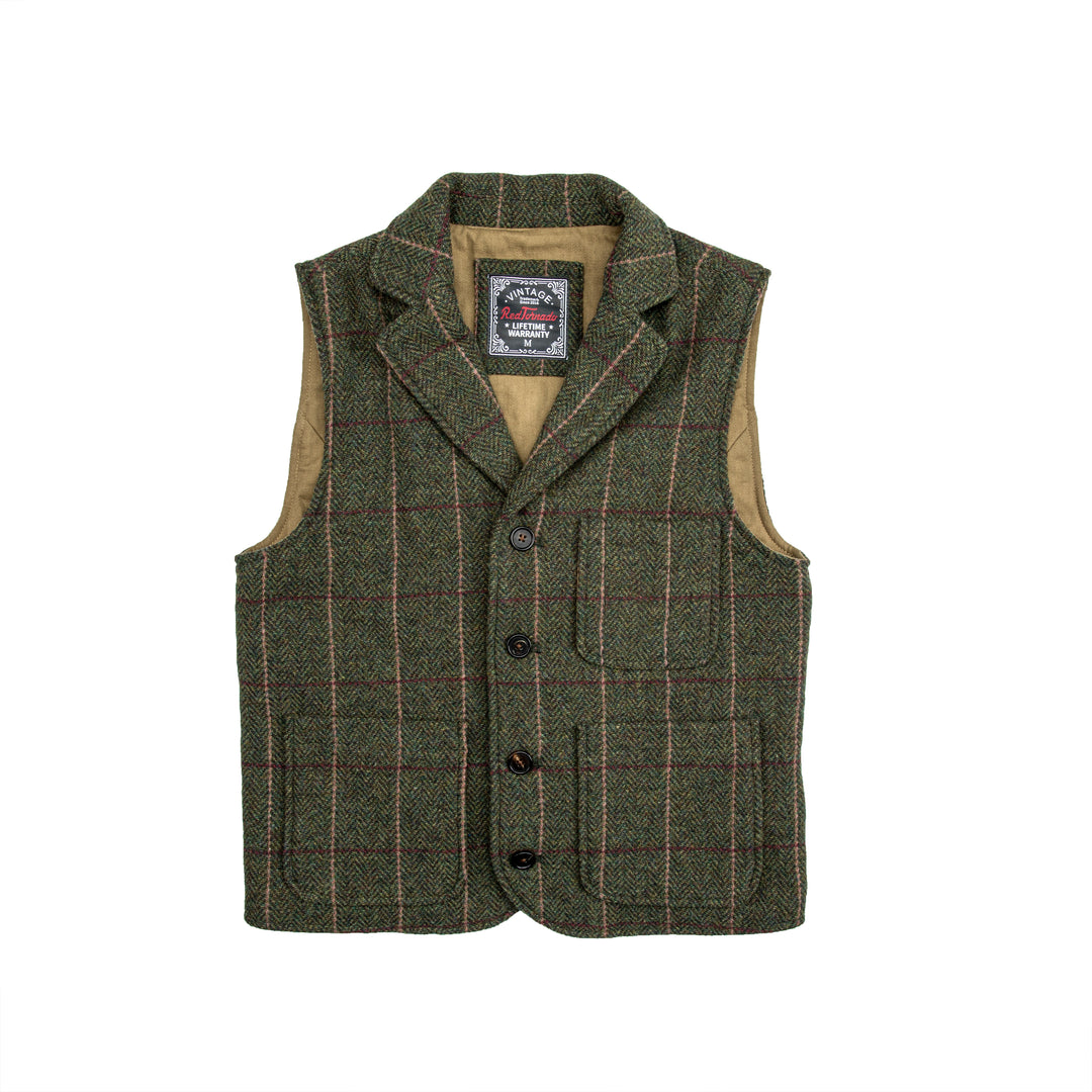 Heavy Wool Retro Vest