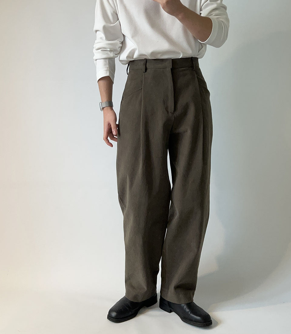 Twill Cotton Trousers