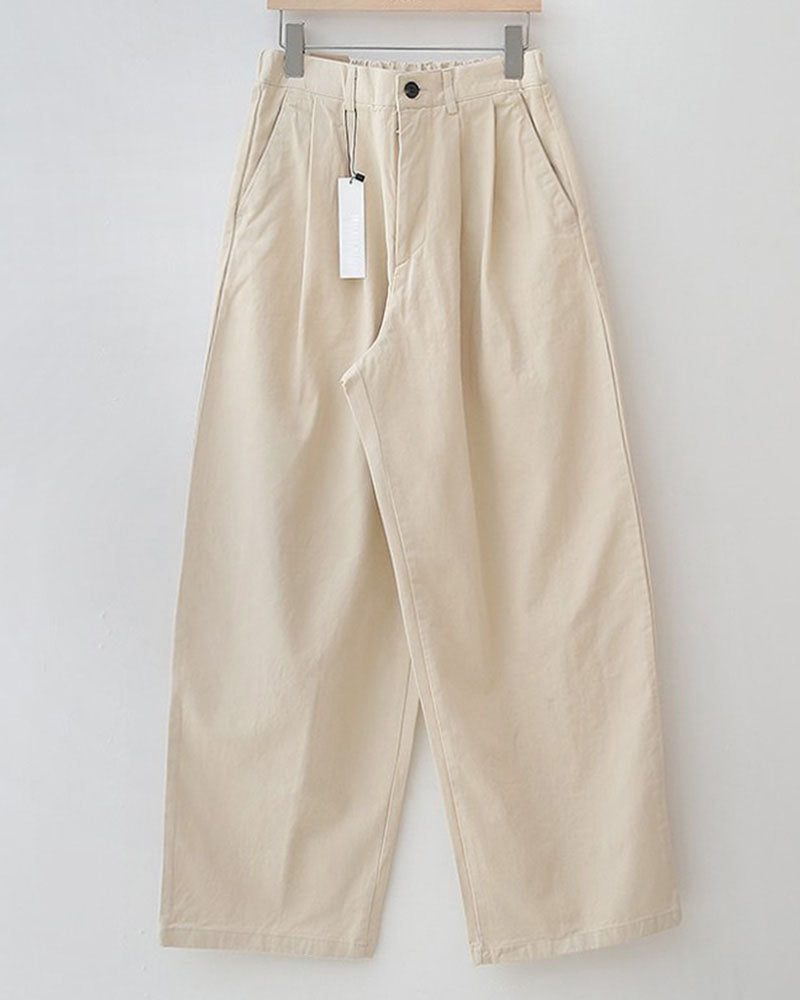 Loose Wide-Leg Trousers