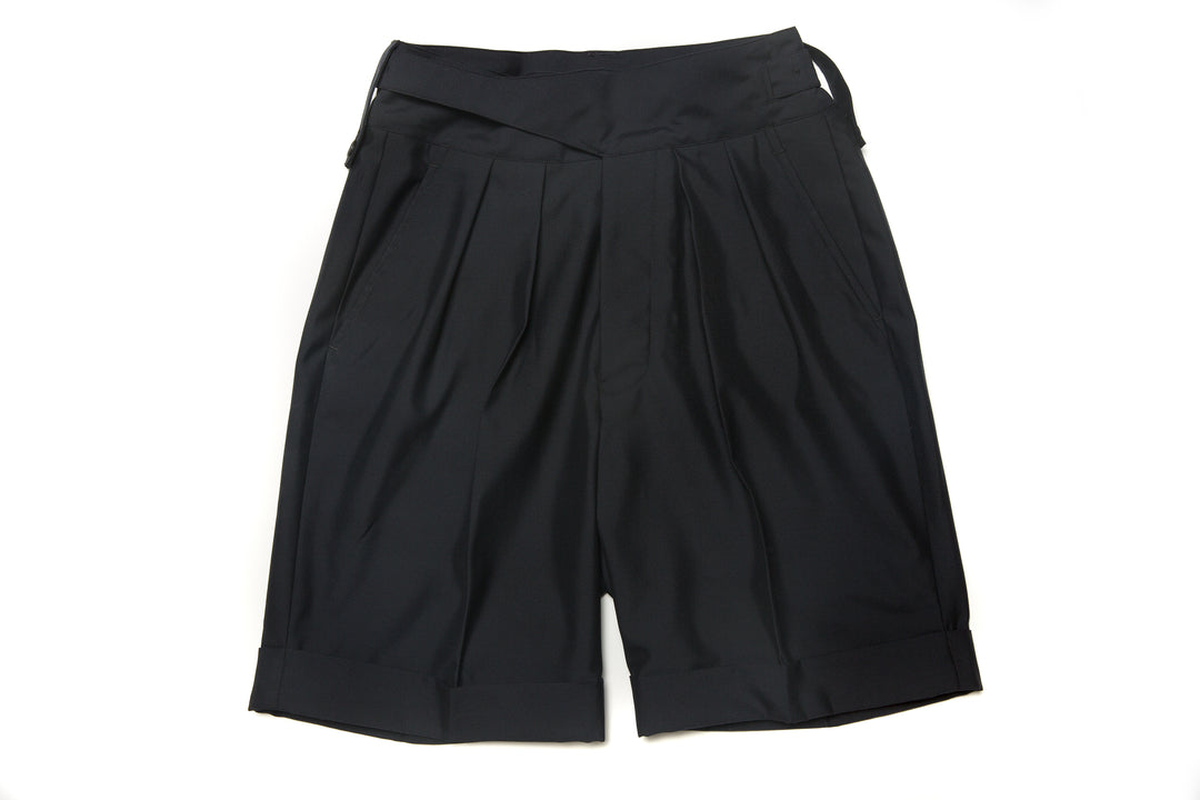 Fine Wool Utility Shorts