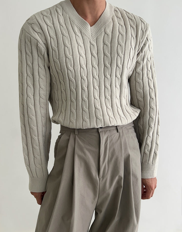 Cable Knit Pullover