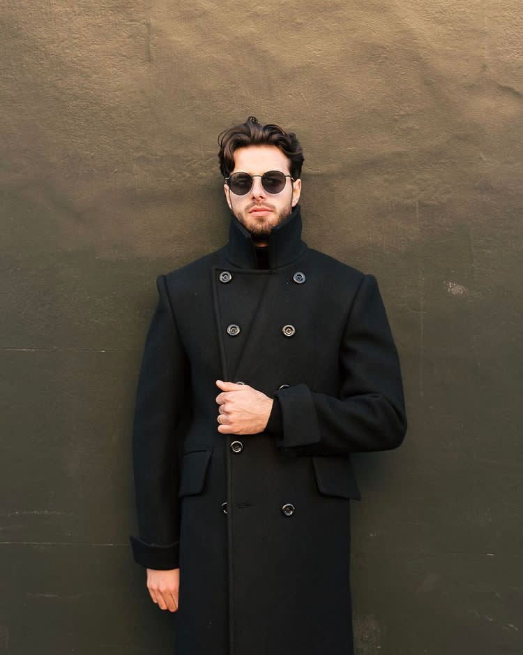 Winter Wool School Coat