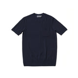 Simple Round Neck Ice Silk Half-sleeve T-shirt