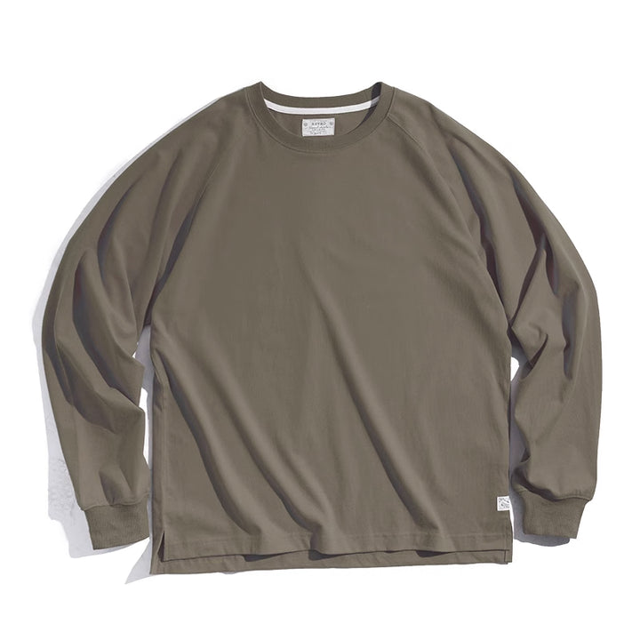 Long-Sleeved Brushed Tee